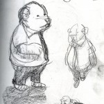Gerry the Guinea Pig sketch 3
